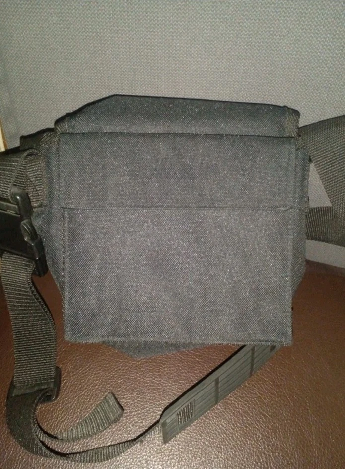 Vintage Nintendo 64 N64 Preto Estojo de Jogo Bolsa de Ombro de Viagem Bordada - Imagem 2 de 4