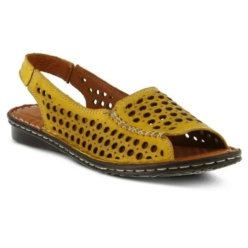 Jordana Sandale von Spring Step gelb Damen 7,5-8