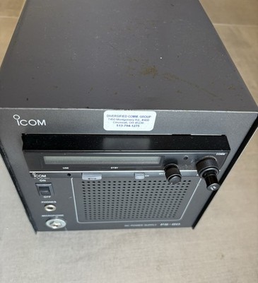 Icom IC-A200 Aircraft VHF Comm Radio w/ PS-80 Power Supply & Mic*