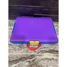 Vintage Original Lap Desk Company Computer Desk W/ Storage- Colorful Works