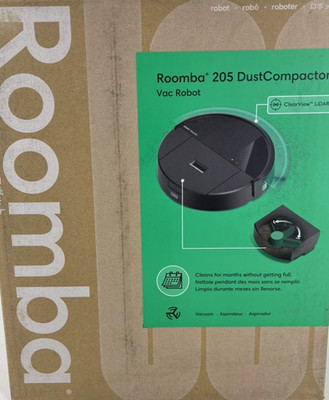 iRobot Roomba 205 DustCompactor Robot Vacuum   Auto-Compacts Dirt, LiDAR