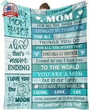 Gifts for Mom Mothers Day, Mom Birthday Gifts, Mother Blanket Gifts from Daughte