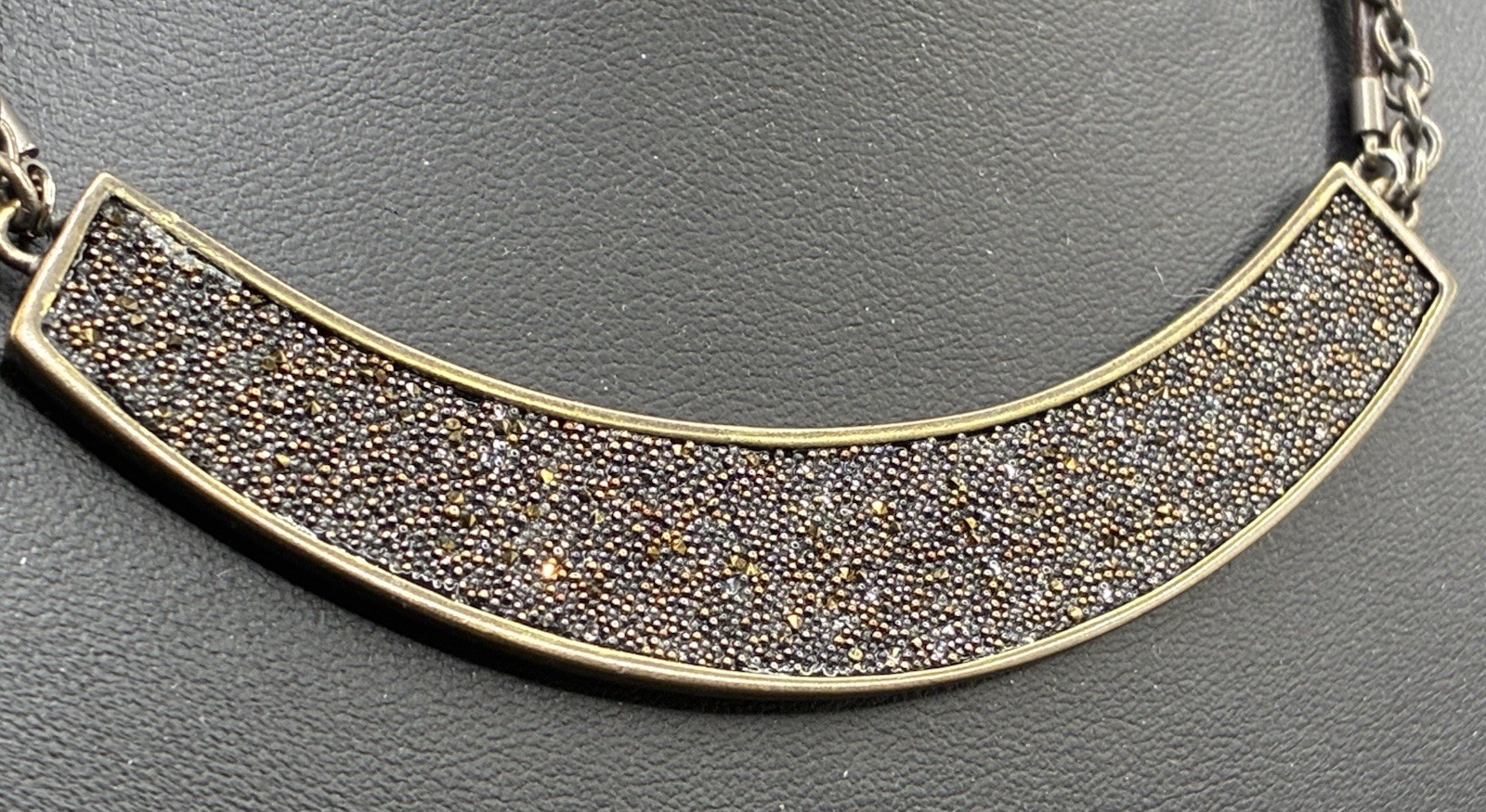 Touchstone Pave Crystal Collar Statement Necklace… - image 11