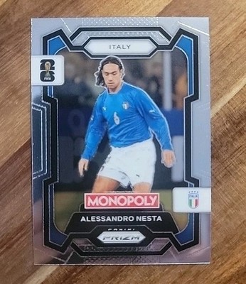 2026 Panini Monopoly Prizm Fifa World Cup 26 Alessandro Nesta Italy 