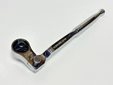 Blackhawk USA 34950X (Rare) Indexing 3/8 Drive Ratchet Chrome Finish Push Button