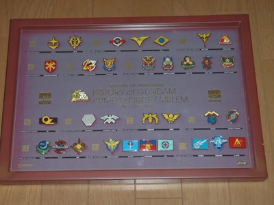 GUNDAM 30th ANNIVERSARY エンブレムコレクション Gundam 30th Anniversary Emblem Pins Collection | eBay