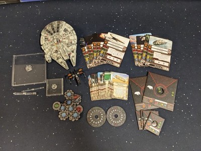 X-Wing Miniature Game Heroes Of The Resistance 1st Edition 1.0 T-70 Falcon 