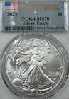 2023  Silver American Eagle  • First Strike • PCGS MS 70