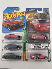 Hot Wheels Audi Lot Of 6 Assorted, Quattro, Avant, E-Tron, Etc