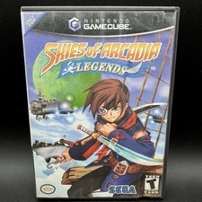 Skies of Arcadia Legends (Nintendo GameCube, 2003) No Manual Tested