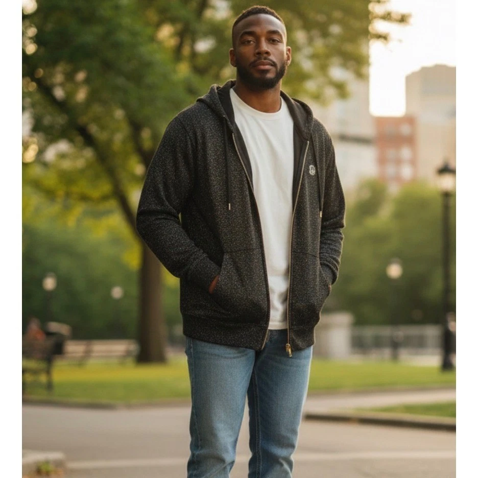 亿万富翁男孩俱乐部标准码全拉链连帽衫和运动衫男士| eBay