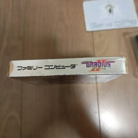 Konami Gradius II Famicom Video Game Japanese Version Boxed Manual Included