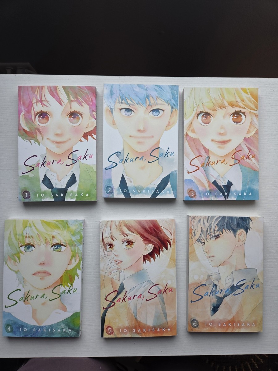 Sakura Saku Manga Volumes 1-9 Full Set In English by Io Sakisaka