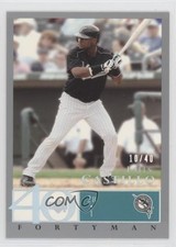 2003 Upper Deck 40 Man Rainbow 10/40 Luis Castillo #605 b4d