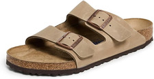 Birkenstock Arizona Soft Footbed - Leather Unisex Tobacco EU 41 US Men's 8-8.
