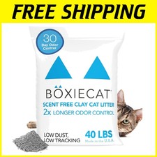 Unscented 30-Day Clumping Kitty Litter 40 lb