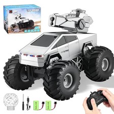 Amphibious 1:16 Remote Control Truck, Waterproof 4WD Off-Road Car, Kids Gift