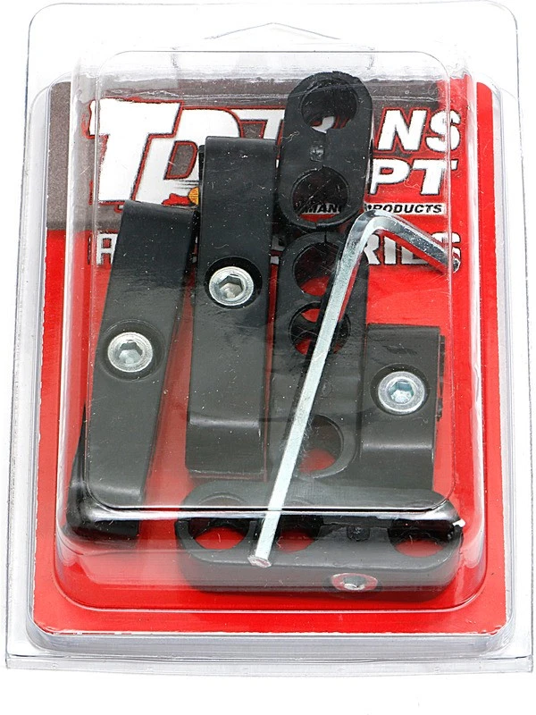 Trans-Dapt Spark Plug Wire Loom Pro Style 7-8.5 mm Clamp Style Nylon Bla (9577) - Image 2 of 4