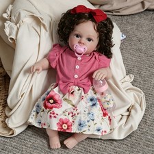 Realistic Reborn Baby Dolls Handmade Girl Doll Vinyl Silicone Newborn Kids Gift