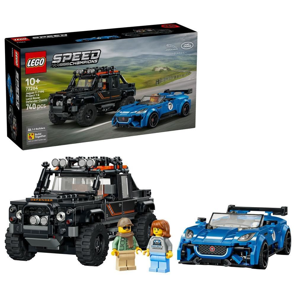 Lego Jaguar Project 7 Land Rover Defender Speed Champions Building Block - Jag Lr Defender - Image 20