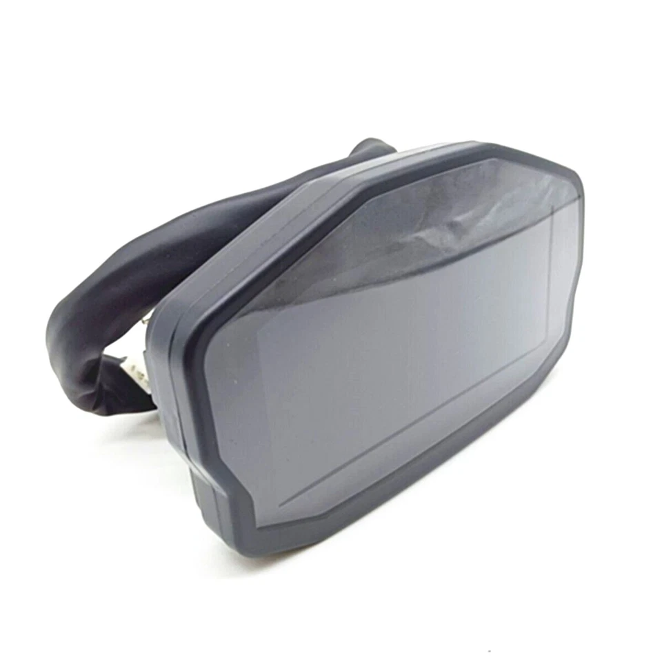 LCD Digital Motorcycle Odometer Speedometer Tachometer KM/H MPH Gauge Universal - Image 2 of 4