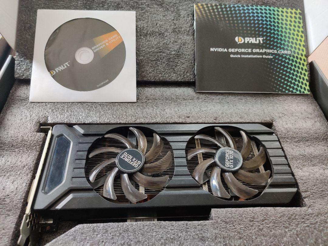 【送料込】Palit GeForce GTX 1070 8GB Dual fan Shipping Included Palit Geforce Gtx 1070 8Gb Dual Fan | eBay