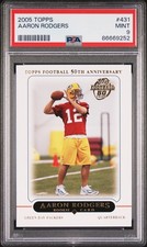 Aaron Rodgers 2005 Topps Rookie PSA 9 - #431