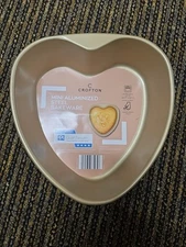 Crofton Mini Aluminized Steel Heart Shaped Quantanium Pan New