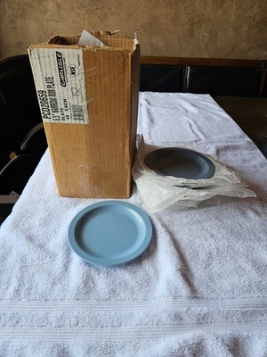 Carlisle 6.5'' Narrow Rim Polycarbonate Plates ( color slate blue )