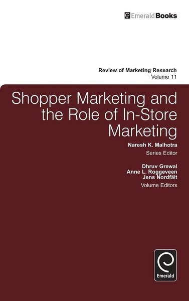 Dhruv Grewal (U. A.) | Shopper Marketing And The Role Of In-Store Marketing-image