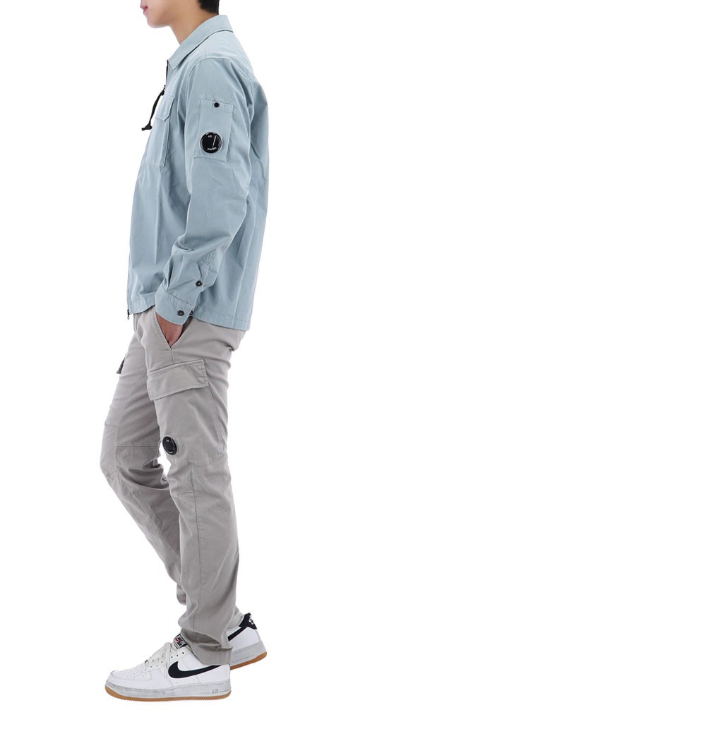 CP Company Lens Patch Zip-Up Shirt Jacket 152102879 thumbnail 13