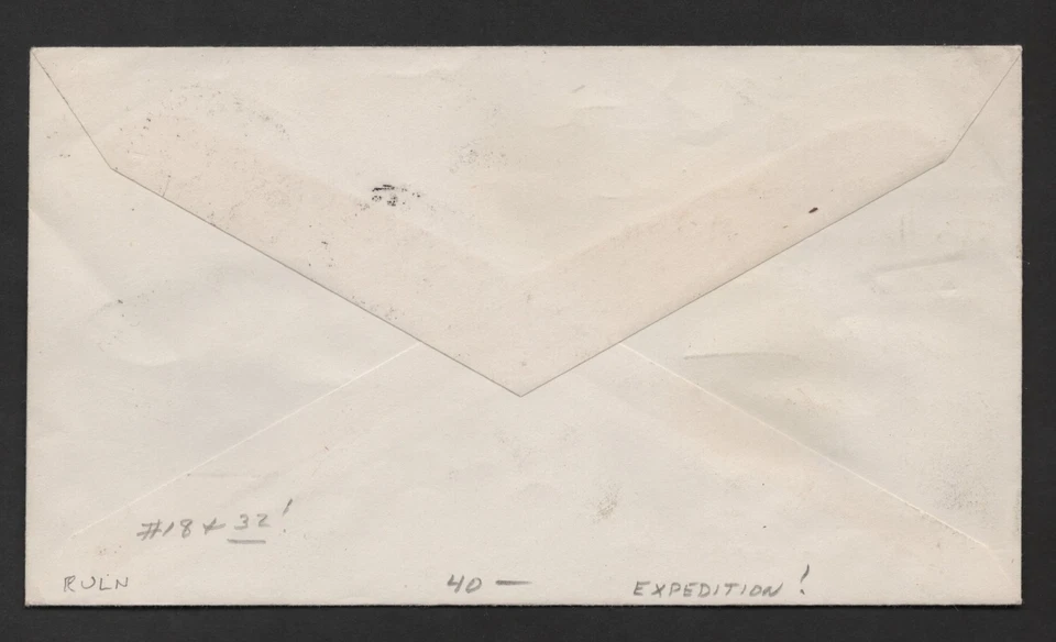 BRITISH INDIAN OCEAN TERRITORY 1969 DX EXPEDITION COVER AUTOGRAPHED BY TEAM - Image 2 of 2