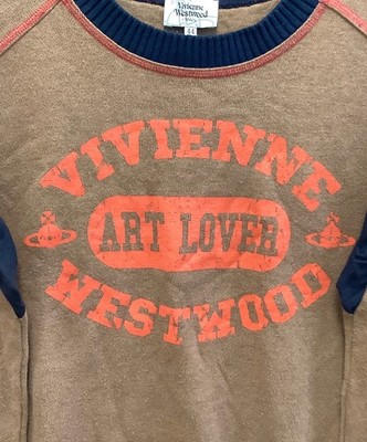 Vivienne Westwood MAN スウェット 42 Vivienne Westwood man Sweatshirts Size: 44 Brown x navy Men | eBay
