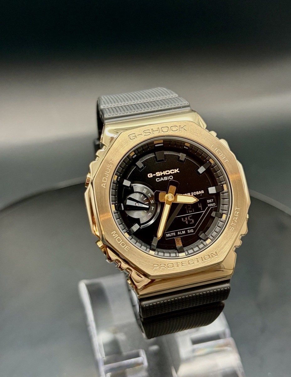 Casioak G Shock WR20 Bar - Black x Gold | eBay