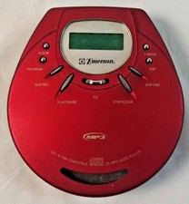 Emerson CD Portable Compact Disc Player MP-3 CD-R RW Untested. Parts.