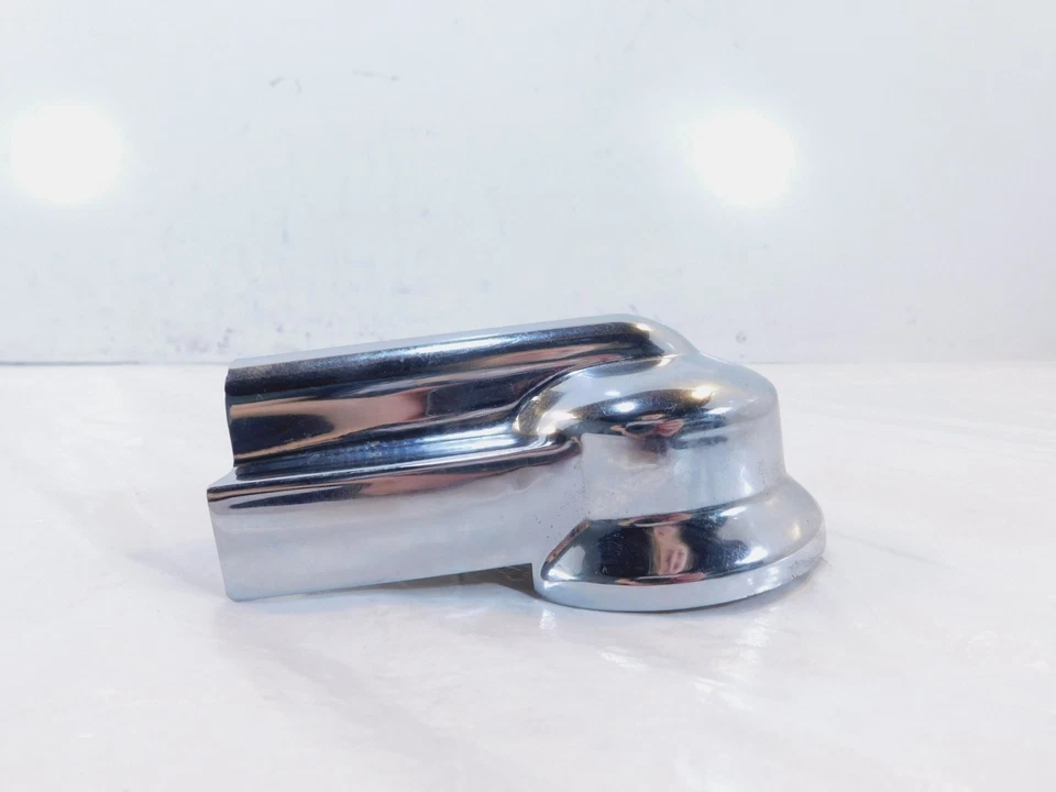 Cubierta de montaje de filtro de aceite de motor cromado Harley EVO Tour & Electra Glide Dyna Foto 3 de 4