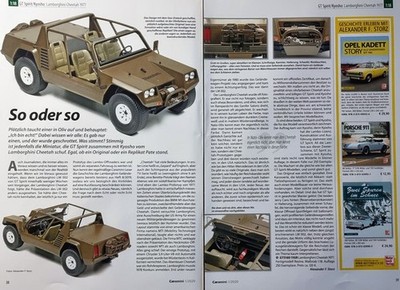 Lamborghini Cheetah 1977 in 1-18 von GT Spirit....ein Modellbericht #2001c