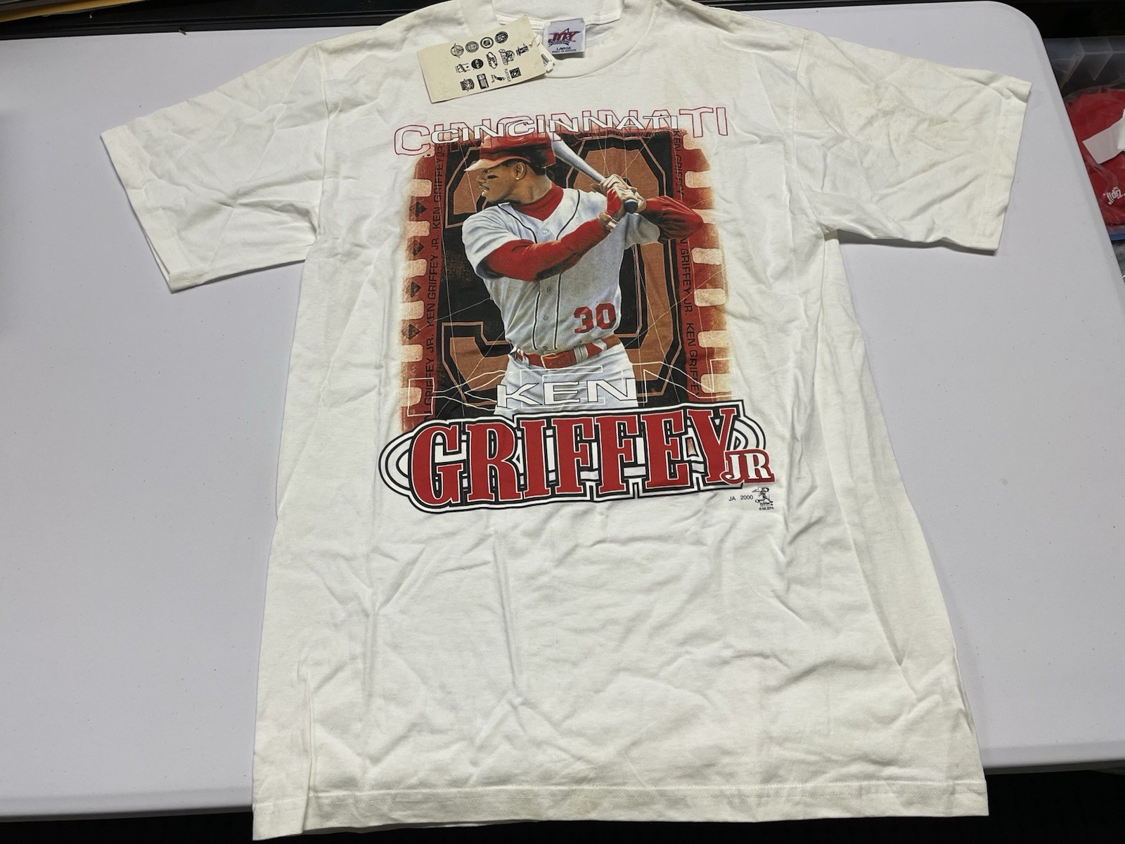 ALTRA T shirt Griffey Jr nuova con etichette adulto bambino (vedi foto per dettagli)