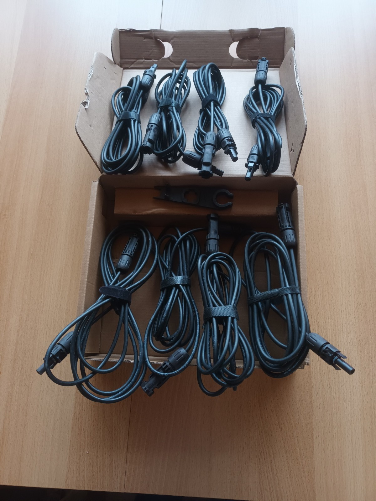 8StückEcoflowSolarkabelMC4je3Meter