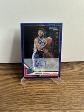 2019-20 Panini Donruss Matisse Thybulle Rated Rookie Blue Infinite Auto #09/35