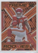 2022 Panini XR Xtreme Rookies Orange 45/49 Skyy Moore #XTR-23 2jq