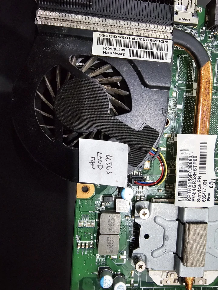 K563 HP Pavilion G6-2213sa  AMD A8-4500M 1TB 4GB Laptop Motherboard - Image 4 of 4