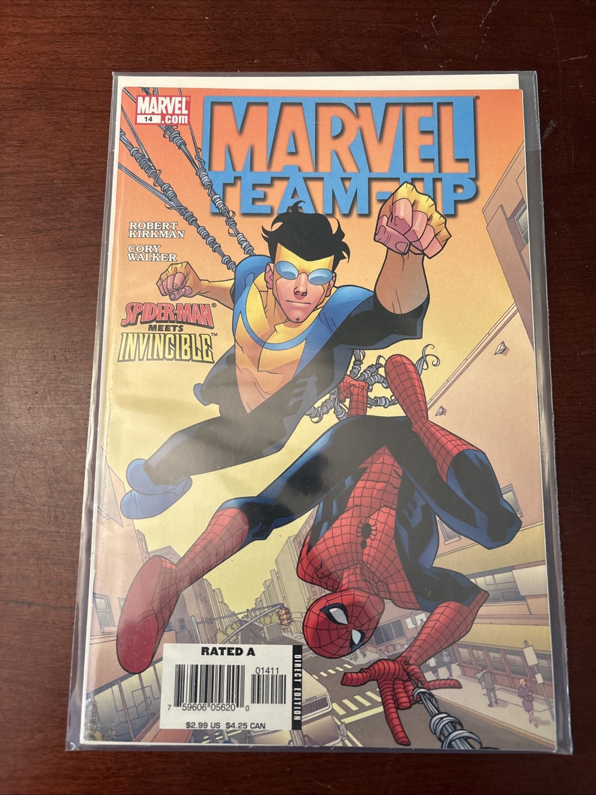 Marvel Team-Up #14 Spider-Man Meets Invincible, Robert Kirkman & Cory Walker