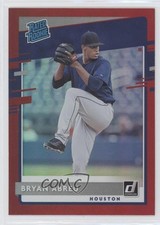 2020 Panini Donruss Rated Rookie Holo Red Bryan Abreu #31 Rookie RC 0c6