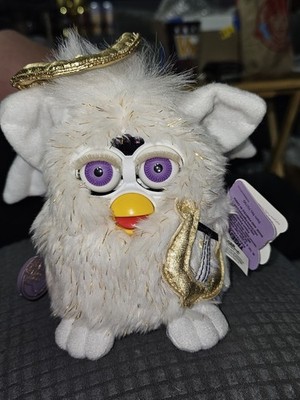 Rare Vintage Tiger Angel Furby Original Limited Edition #2126 Halo WORKS