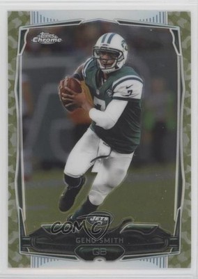 2014 Topps Chrome STS Camo Refractor 470/499 Geno Smith #28 04xt