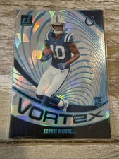 2024 Panini Donruss - Vortex Cubic #VOR-ADI Adonai Mitchell /50 (RC) Colts