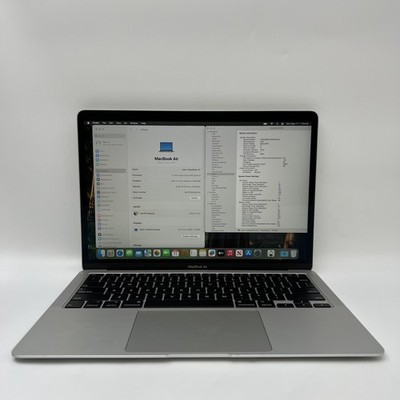 Apple MacBook Air 13 2020 1.1GHz Intel Core i3 8GB RAM 256GB SSD Space Gray USED