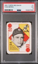 1951 Topps Red Backs Baseball Cards 18