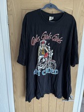 MOTLEY CRUE 3XL T-SHIRT HEAVY METAL GLAM ROCK BAND